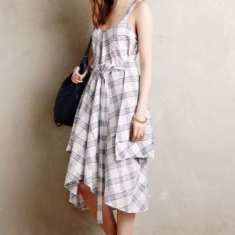 Anthropologie Plaid Dress